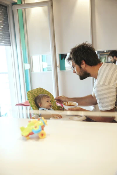 Pai e filho — Fotografia de Stock