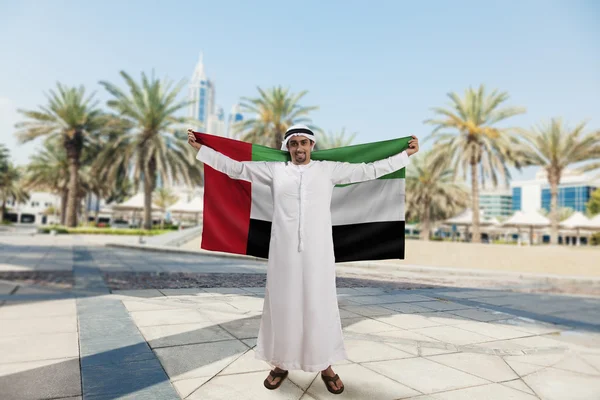 Bandera de retención masculina — Foto de Stock