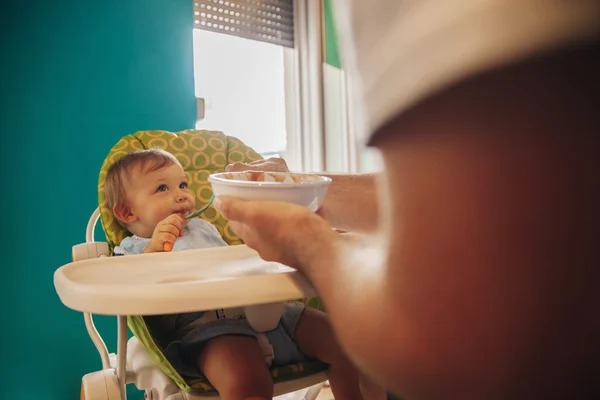 Pai e filho — Fotografia de Stock