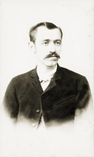 yaşlı bir adam portresi.