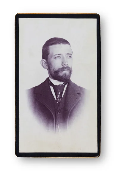 yaşlı bir adam portresi.