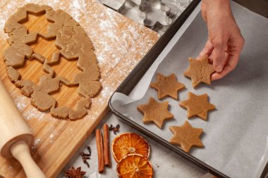 Noel - Noel için ev yapımı zencefilli ekmek hazırlamak