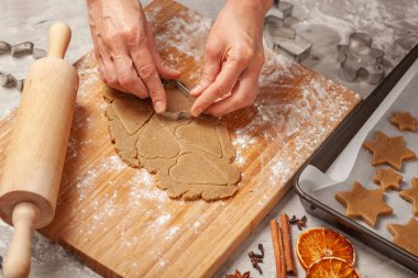 Noel - Noel için ev yapımı zencefilli ekmek hazırlamak