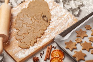 Noel - Noel için ev yapımı zencefilli ekmek hazırlamak