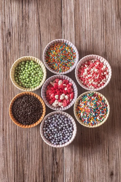 Renkli cupcake spinkles