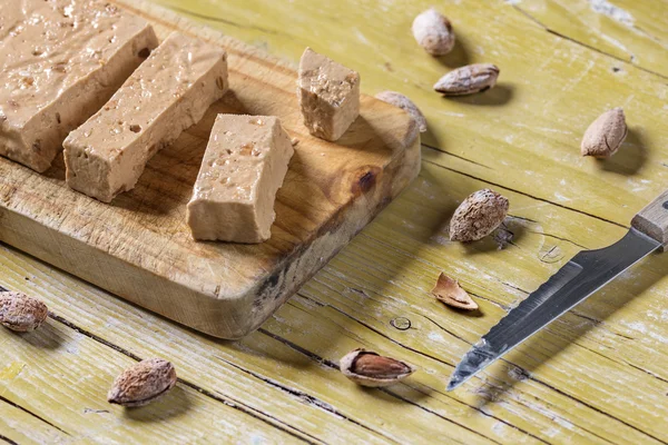 Turron, typical sweet for Christmas in Spain