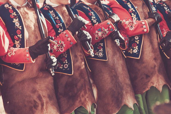 Moors and Christians festival Alcoy, Spain