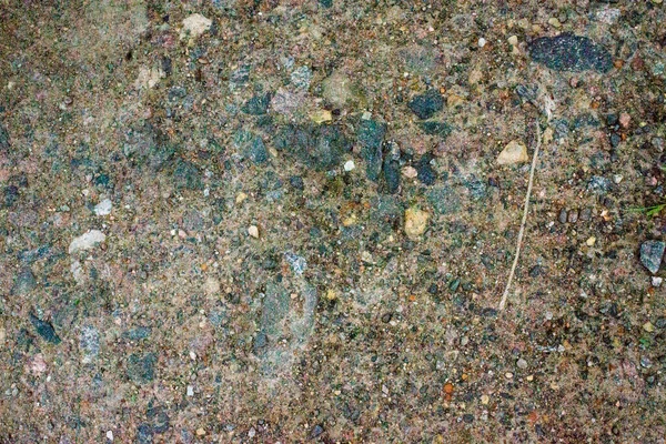 Μικρές Πέτρες Και Άμμος Φυσική Υφή Του Εδάφους Ακτή Ταμιευτήρα — Φωτογραφία Αρχείου