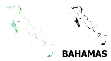 Bahamalar 'ın Yeni Yıl Mozaik Haritasında Kar ve Firavun Ormanı