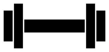 Halter Düz Simgesi Sembolü