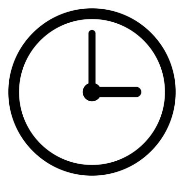 Saat Düz Simgesi ResmiComment