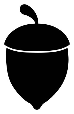 Meşe Palamudu Düz Simgesi