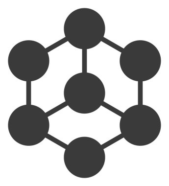 Blokzincir Düğümleri Düz Simge ResmiComment