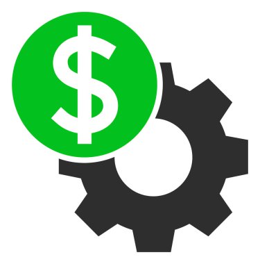 Mühendislik Fiyatı Düz Simge İllüstrasyonu