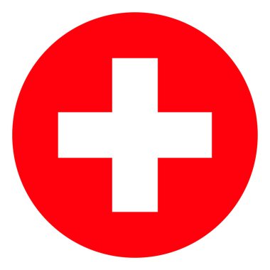 Tıbbi Yardım Düz Simge Vektörü