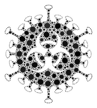 Virüs Biyolojik Tehlike Virüsü Virüs Bileşimi Enfeksiyon Simgesi
