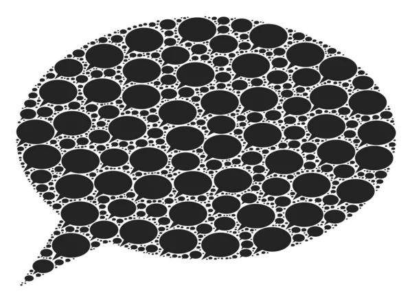 Sohbet Bulut Simgesi Özyineleme Mozaiği