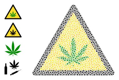 Virüs Enfeksiyonu Simgeleriyle Kenevir Uyarı Bileşimi