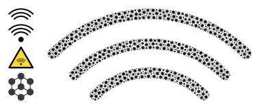 Virütik Enfeksiyon Simgeli Radyo Dalgaları Bileşimi