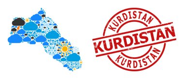 Kürdistan Hava Kalıbı ve Lastik Mühür Haritası