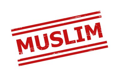 Çift Çizgili MÜZLİM Kırmızı Lastik Filigran