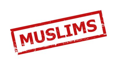 MÜZLİMS Kırmızı Dikdörtgen Çerçeve Tehlike Filigranı