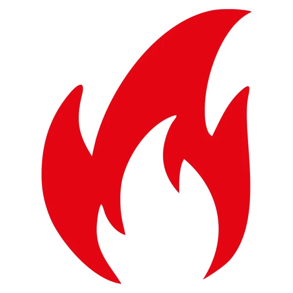 Feuer Flat Icon Vector — Stockvektor