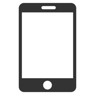 Akıllı Telefon Düz Simge Raster