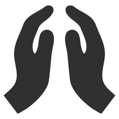 Dua Et Eller Düz Simge ResmiComment