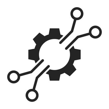 Elektronik Mekanik Düz Simge Kalıbı