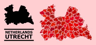 Utrecht Eyaletinin Kızıl Aşk Kalıpları Haritası