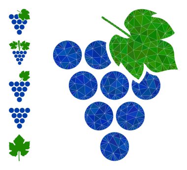Üzüm Toplu Üçgen Simgesi ve Diğer Simgeler
