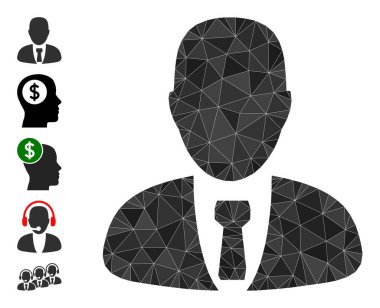 Yönetici Üçgeni Simgesi ve Diğer Simgeler