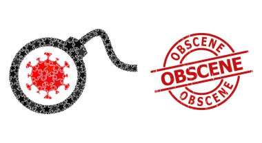 Virüs Yıldızı Mozaiği ve Müstehcen Mühürlü Mühür Mührü