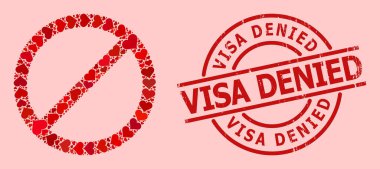 Tehlike Vizesi Reddedildi Mühür Mührü ve Kızıl Aşk Kalbi Kolajı Yasaklandı