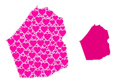 Dubai Emirliğinin Pembe Aşk Modeli Haritası