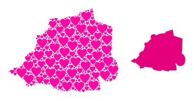 Vatikan Pembe Aşk Kolajı Haritası