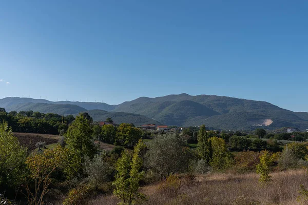 Molise Italy Spectacular Autumn Panorama — Stock Photo, Image