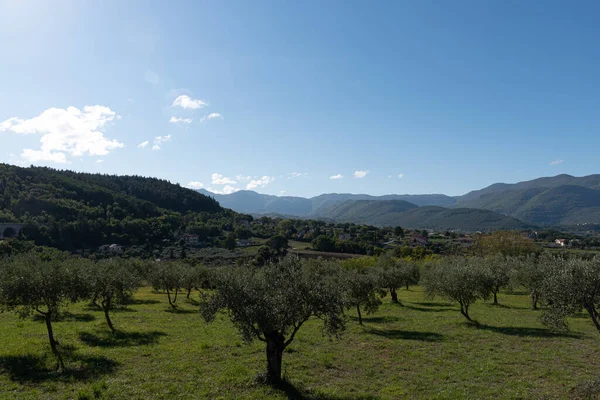 Molise Italia Espectacular Panorama Otoñal — Foto de Stock