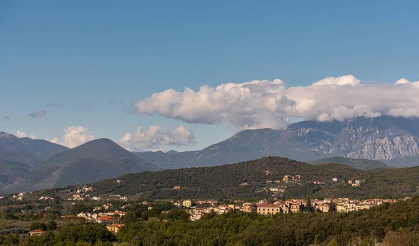 Molise Italia Espectacular Panorama Otoñal — Foto de Stock