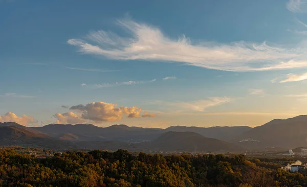 Molise Italia Panorama Autunnale Spettacolare — Foto Stock