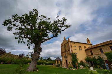 Bernardella, Ascoli Piceno, Marche. Madonna della Consolazione Sığınağı. Görünüm