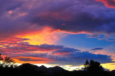 Molise 'de günbatımının muhteşem fotoğrafları