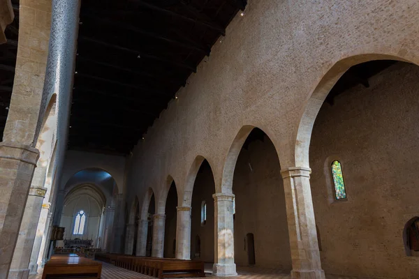 Aquila Abruzos Basílica Santa Maria Collemaggio Símbolo Religioso Ciudad Que — Foto de Stock