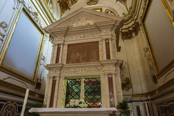 Aquila Abruzzo Basilica Santa Maria Collemaggio Simbolo Religioso Della Città — Foto Stock