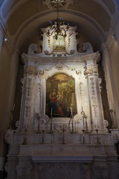 Ostuni Brindisi Puglia Kostel San Francesco Dassisi Kostel San Francesco — Stock fotografie