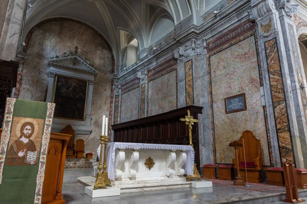 Ostuni Brindisi Och Apulien Katedralen Ostuni Som Ligger Toppen Den — Stockfoto