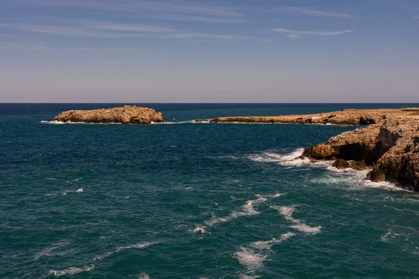 Polignano Mare Муниципалитет Столичном Городе Бари Апулии Самая Старая Часть — стоковое фото