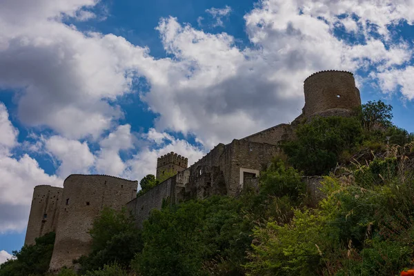 Roccascalegna Castelo Medieval Castelo Roccascalegna Uma Estrutura Defensiva Localizada Município — Fotografia de Stock