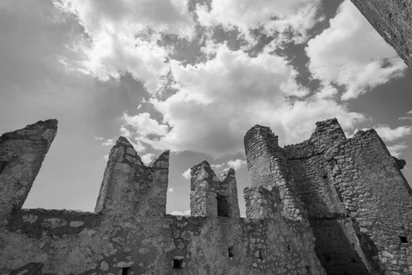 Abruzos Rocca Calascio Rocca Situada Abruzzo Provincia Aquila Municipio Calascio —  Fotos de Stock